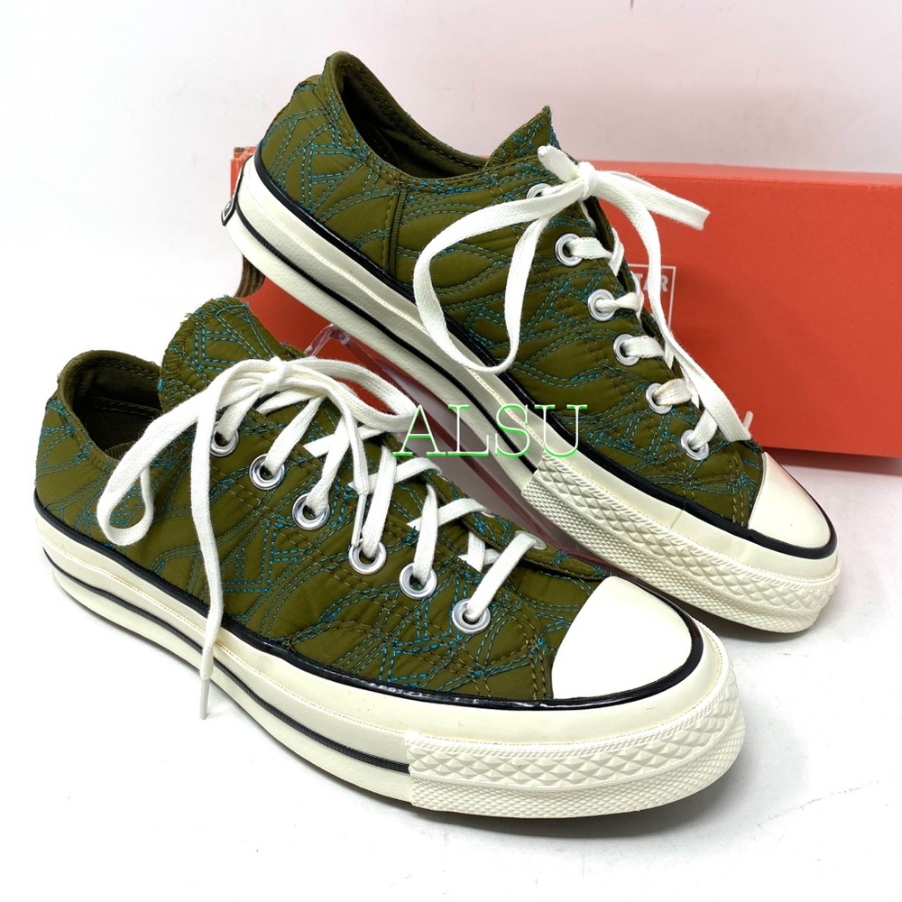 Converse Chuck 70 Low Dark Moss Green Women’s - Picture 8 of 9
